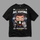 Ace Ventura Front Round Neck T-Shirt